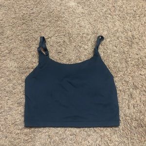 Alphalete Force Alphalux Crop Tank Sports Bra